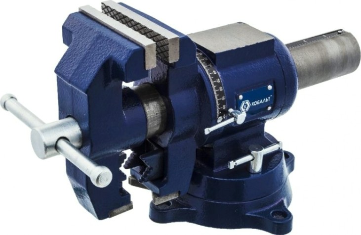 Тиски слесарные Кобальт 100 мм 246-012 [246-012]