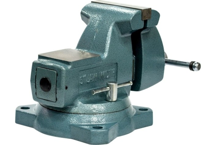 Тиски слесарные STALEX "Гиппо", 127х133 мм 360°,23 кг. [7405]