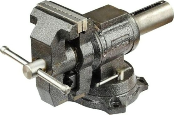 Тиски слесарные ЗУБР "Эксперт" 100 мм 32712-100 [32712-100]