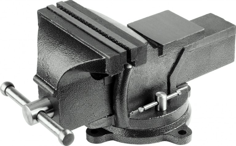 Тиски STAYER MASTER 3256-100 мм, слесарные [3256-100]