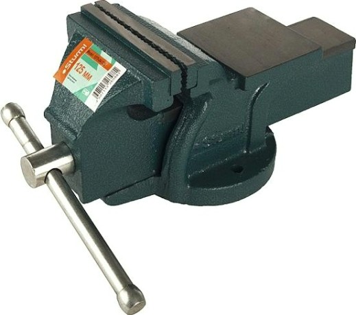 Тиски Sturm 1075-04-125 слесарные 125мм, усиленные с наковальней