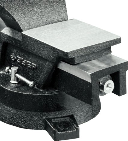 Тиски ЗУБР МАСТЕР слесарные 200 мм [3258-200]