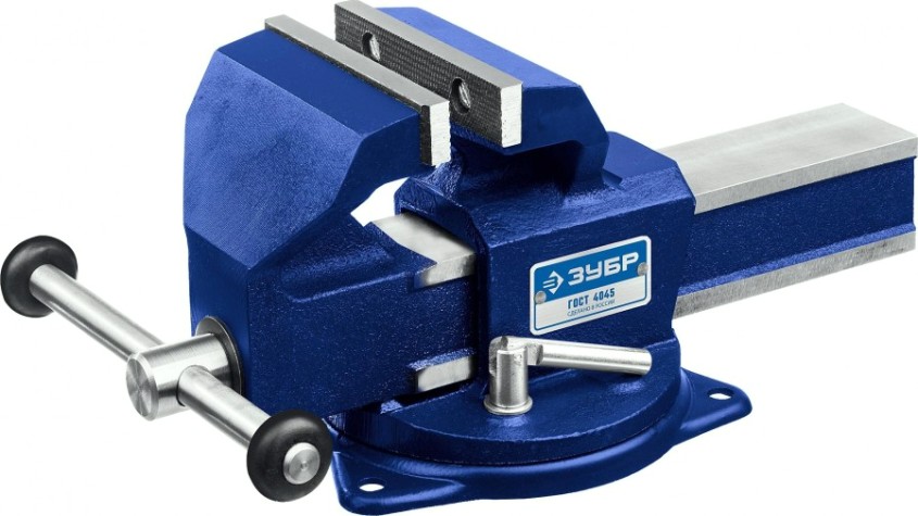 Тиски ЗУБР УРАЛ слесарные 130 мм [32606-125_z01]