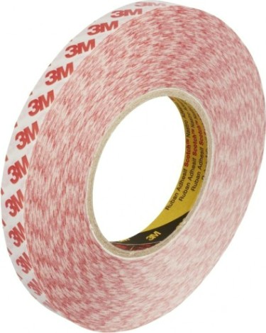Тонкая двусторонняя лента 3M 9088-200 прозрачная 19 мм x 50 м [7100139264]