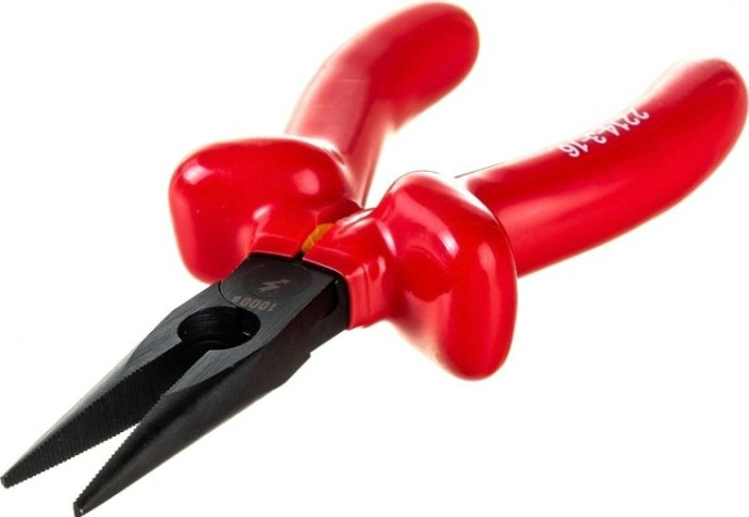 Тонкогубцы диэлектрические ЗУБР "ЭЛЕКТРИК" 160 мм 2214-3-16 [2214-3-16_z02]