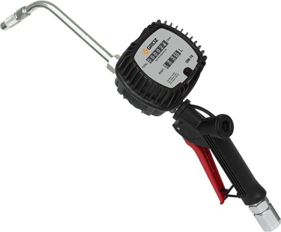 Топливораздаточный пистолет GROZ OM/10/OGY/RM/B 1/2", механический масломер GR45742 [GR45742]