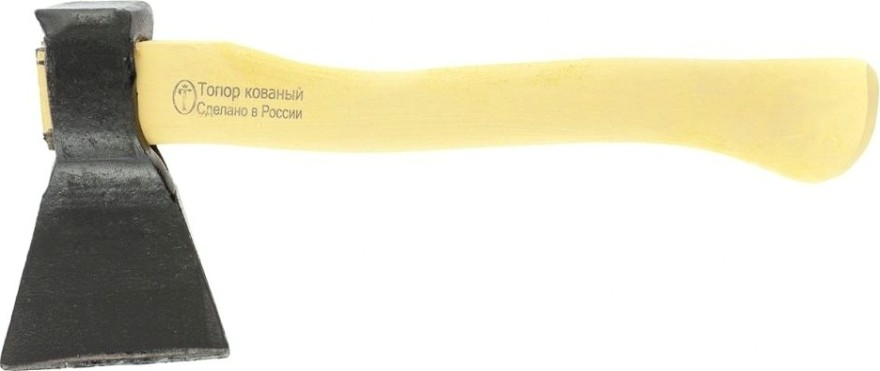 Топор 600 гр., в сборе, кованый, деревянное топорище, 350 мм, 21690 [21690]