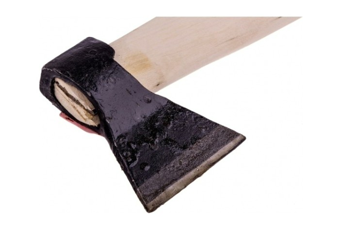 Топор 680/900 г кованый, в сборе, деревянное 400 мм [21670]