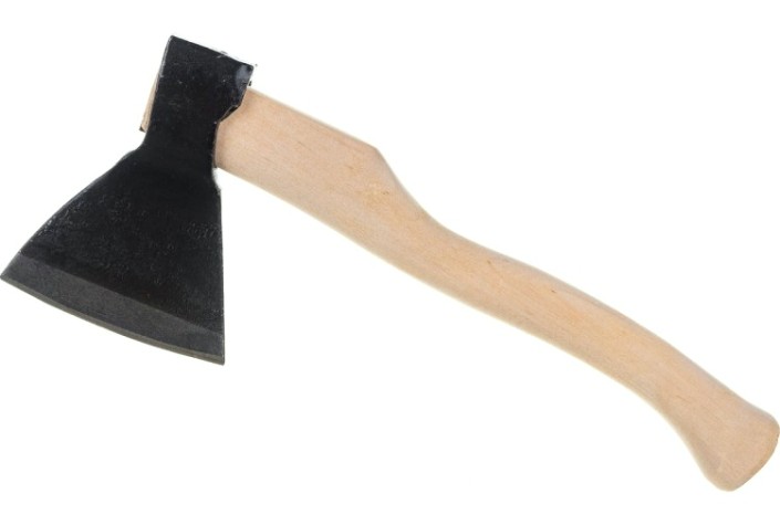 Топор 890/1200 г кованный, в сборе, деревянное 400 мм [21661]