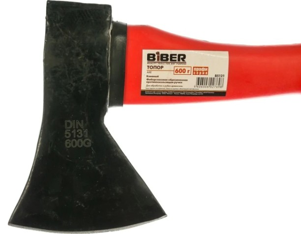 Топор Biber Премиум 85121 кованый 0,6кг [тов-085215]