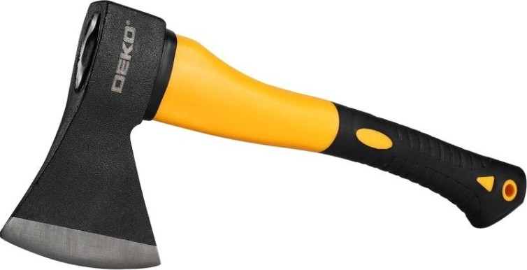 Топор DEKO DKFA600 с фиберглассовой рукоятью 600 г [065-0969]