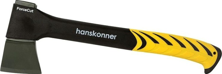 Топор HANSKONNER HK1015-01-FB0440 440г, фиберглассовая рукоятка