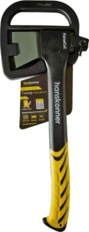 Топор HANSKONNER HK1015-01-FB0650 650г, фиберглассовая рукоятка