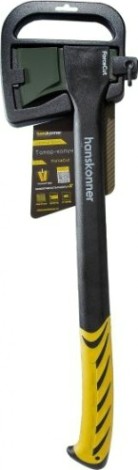 Топор HANSKONNER HK1015-01-FB0870 870г, фибергл. рукоятка