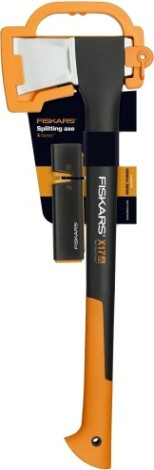 Топор - колун FISKARS X17 - M + точилка 1020182 [1020182]