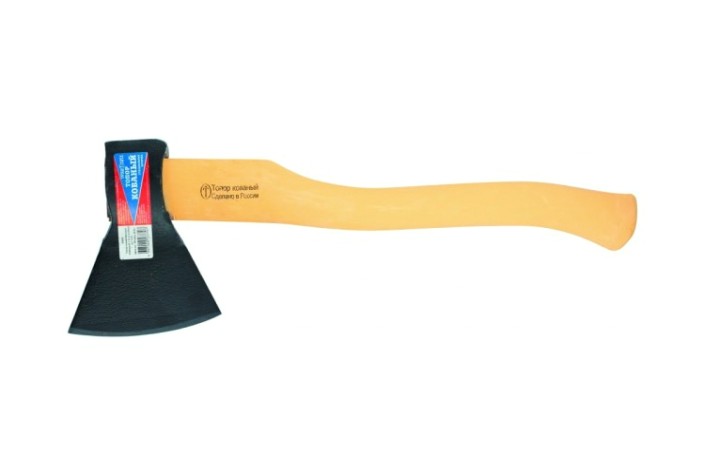 Топор кованный, в сборе, 600/850 г деревянное 350 мм [21684]