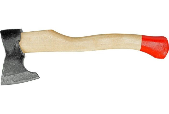 Топор кованый в сборе "Туристический", 630/900 г 400 мм [21666]