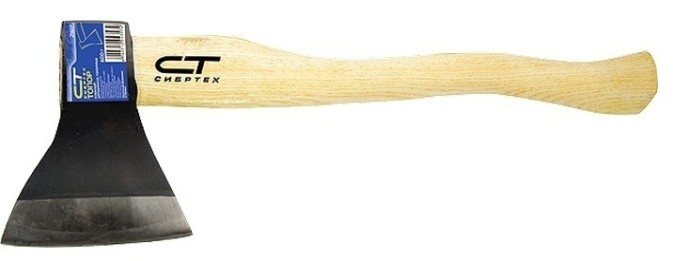 Топор СИБРТЕХ ТП11-10, 1000 г. в сборе, кованый, деревянное [21621]