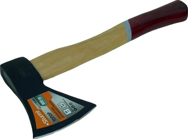 Топор Sturm 1015-52-WD0800 800гр. (кованый боек, деревянная рукоятка)