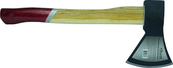 Топор Sturm 1015-52-WD1000 (кованый боек, деревянная рукоятка) Топор Sturm 1015-52-WD1000 (кованый боек, деревянная рукоятка)