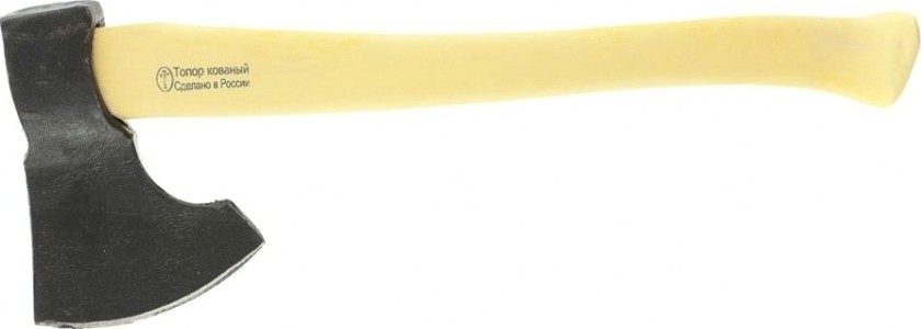 Топор таежный "Тигр" 1100 гр. в сборе, кованый, деревянное топорище, 500 мм(10) [21695]