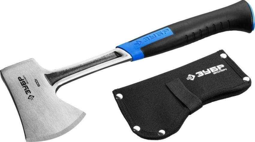 Топор ЗУБР ПРОФЕССИОНАЛ туристический с фиберглассовой рукояткой, 0,6кг [20643-06]