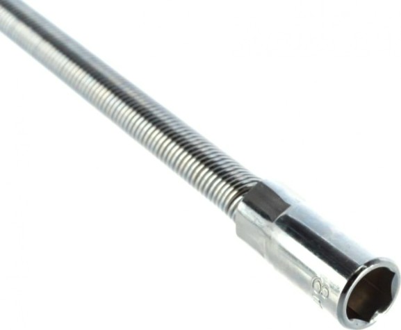 Торцевая отвертка-ключ KING TONY 8,0 мм 190 мм, гибкая, для хомутов [1453-08]