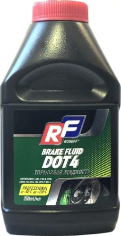 Тормозная жидкость RUSEFF DOT4 0,25 л 20634N [20634N]