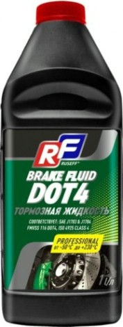 Тормозная жидкость RUSEFF DOT4 1 л 20523N [20523N]