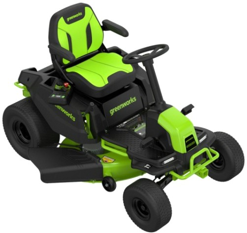 Трактор садовый GREENWORKS GC82LT107 аккумуляторный без АКБ и ЗУ [7404507]