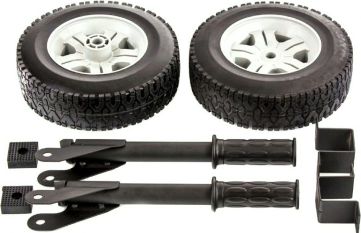 Транспортировочный комплект Denzel (колеса и ручки) для генераторов PS 25-33 [94669]