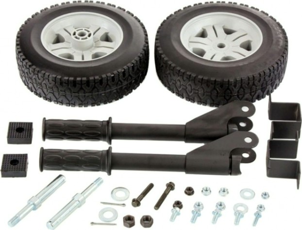 Транспортировочный комплект Denzel (колеса и ручки) для генераторов PS 25-33 [94669]