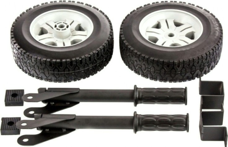 Транспортировочный комплект Denzel (колеса и ручки) для генераторов PS 55-90 [946725]