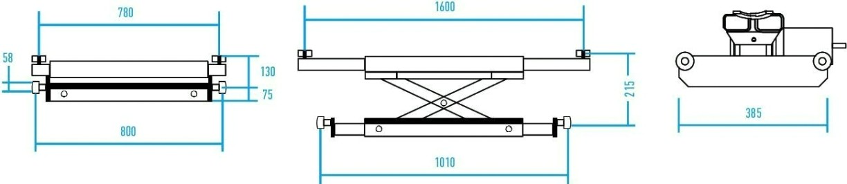 Траверса пневмогидравлическая NORDBERG N423A г/п 2т, для подъемников N634, 4445J, 4450J [ЦБ-00000868]