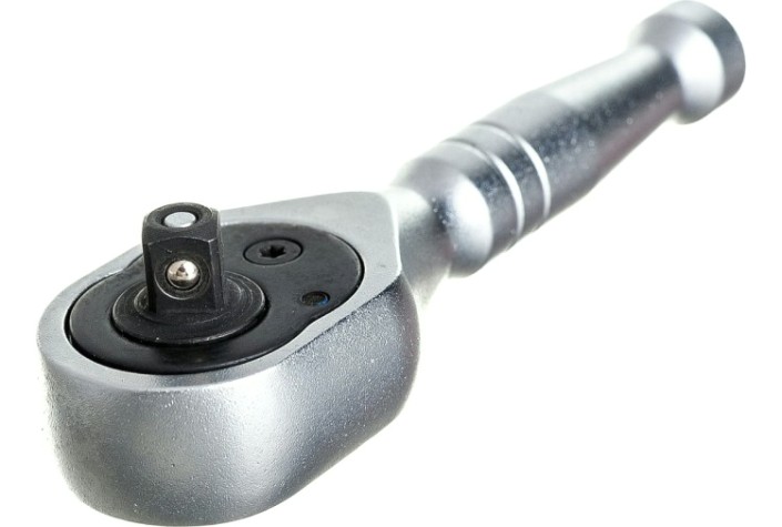 Трещотка 1/4" AV Steel AV-508600 72-зубца укороченная, 95 мм Трещотка 1/4" AV Steel AV-508600 72-зубца укороченная, 95 мм