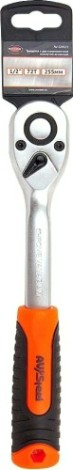 Трещотка AV Steel AV-528623 1/2", 255 мм, 72 зуба