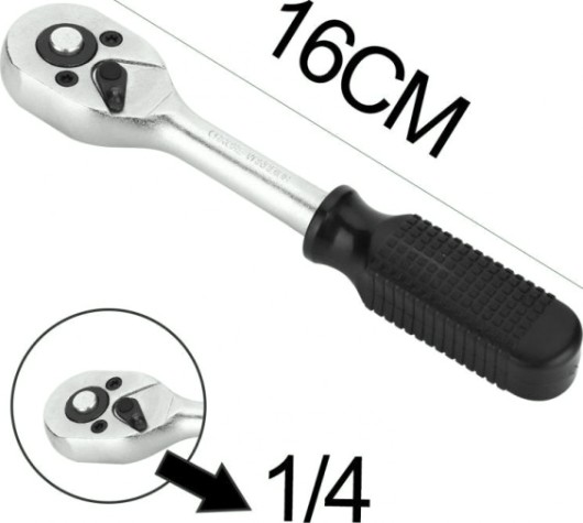 Трещотка DEKO 1/4 DR01 Basic [068-1418]