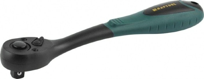 Трещотка для торцовых головок KRAFTOOL "EXPERT" 1/4", 72 зуба 27796-1/4 [27796-1/4_z02]