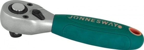 Трещотка JONNESWAY R2904B Рукоятка укороченная усиленная 1/2"DR, 36 зубцов, [047159]