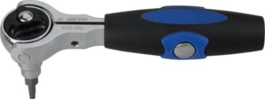 Трещотка KING TONY 2752-45G 1/4", 114 мм, 72 зуба