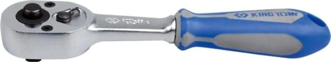 Трещотка KING TONY 2771-55G 1/4", 140 мм, 3 положения