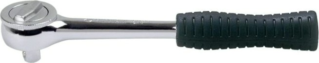 Трещотка KING TONY 3725-08G 3/8", 200 мм, дисковая