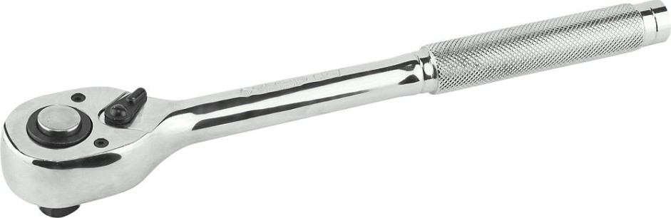 Трещотка ЗУБР МАСТЕР сr-v сталь, 1/2", 72 зубца, цельнометаллическая [27739-1/2]