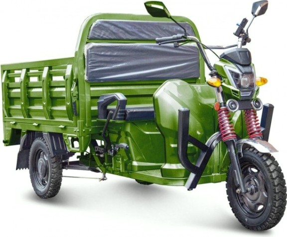 Трицикл грузовой RUTRIKE Антей У 1500 60V1000W Зеленый 1960 [021343-1960]