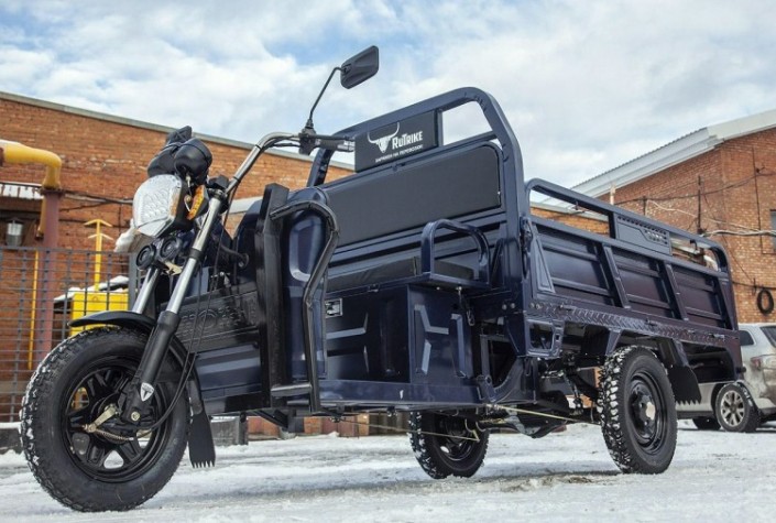 Трицикл грузовой RUTRIKE D4 1800 60V1500W Темно серый 2495 [023293-2495]