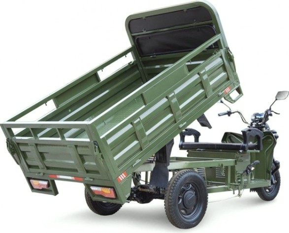 Трицикл грузовой RUTRIKE D4 NEXT 1800 60V1500W Серый 2374 [022761-2374]