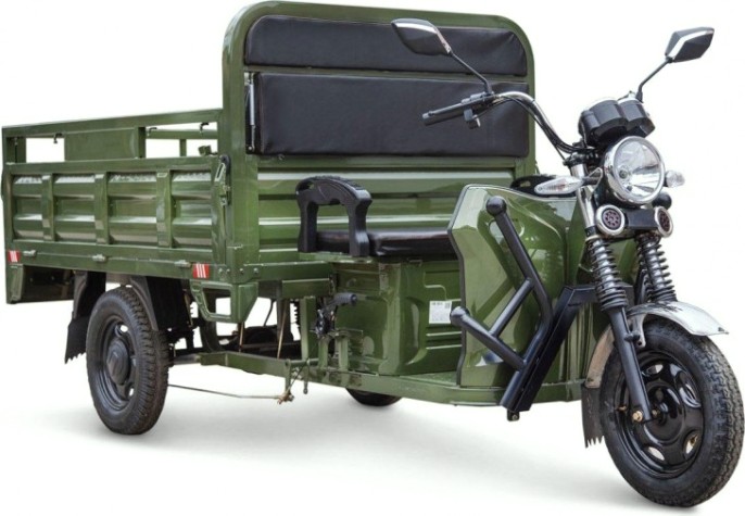 Трицикл грузовой RUTRIKE D4 NEXT 1800 60V1500W Зеленый 2373 [022761-2373]
