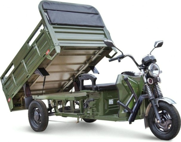 Трицикл грузовой RUTRIKE D4 NEXT 1800 60V1500W Зеленый 2373 [022761-2373]
