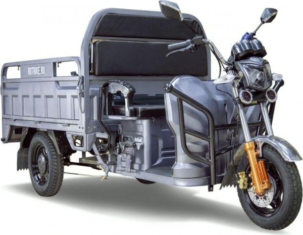 Трицикл грузовой RUTRIKE Гибрид 1500 60V1000W Серый 2053 [021345-2053]