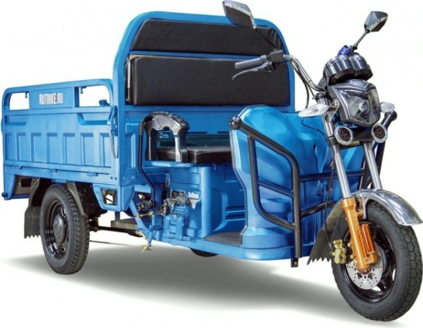Трицикл грузовой RUTRIKE Гибрид 1500 60V1000W Синий 1967 [021345-1967]